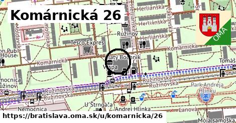 Komárnická 26, Bratislava