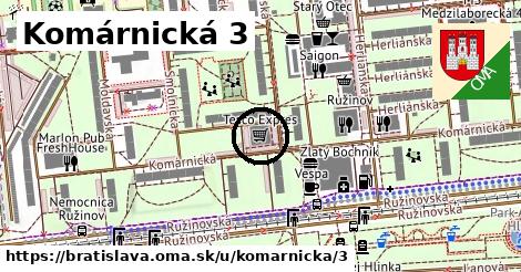 Komárnická 3, Bratislava