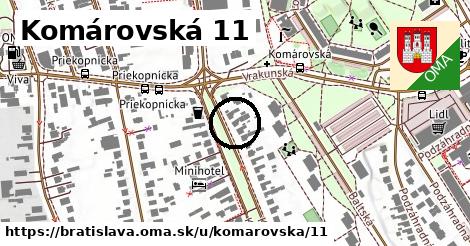 Komárovská 11, Bratislava