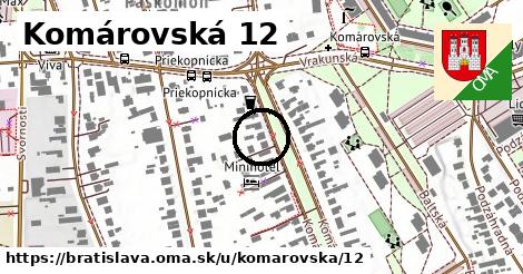 Komárovská 12, Bratislava