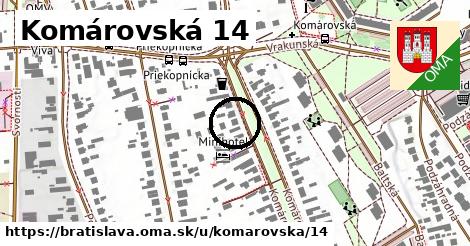 Komárovská 14, Bratislava