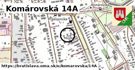 Komárovská 14A, Bratislava