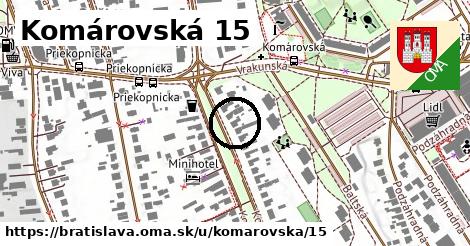 Komárovská 15, Bratislava