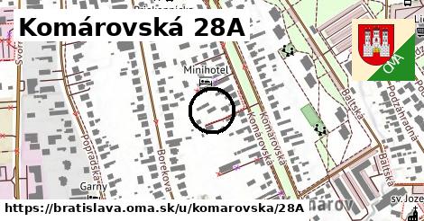 Komárovská 28A, Bratislava