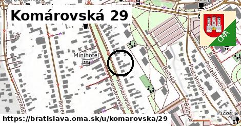 Komárovská 29, Bratislava