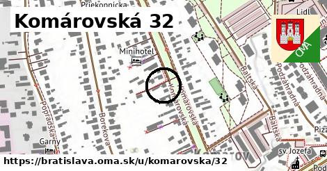 Komárovská 32, Bratislava