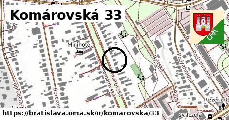 Komárovská 33, Bratislava