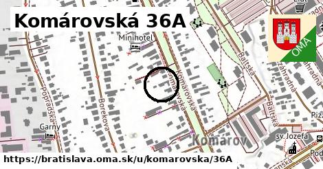 Komárovská 36A, Bratislava