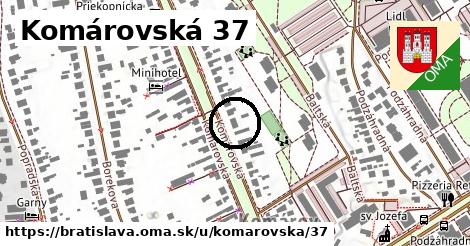 Komárovská 37, Bratislava