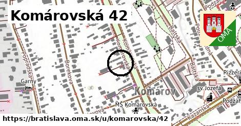 Komárovská 42, Bratislava