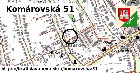 Komárovská 51, Bratislava