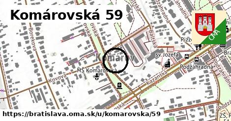 Komárovská 59, Bratislava