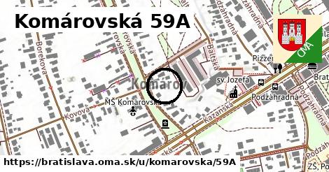 Komárovská 59A, Bratislava