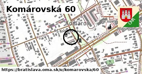 Komárovská 60, Bratislava
