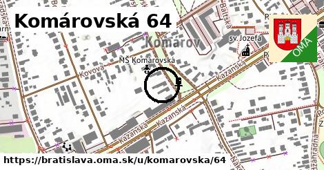 Komárovská 64, Bratislava