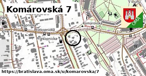 Komárovská 7, Bratislava