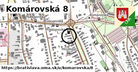 Komárovská 8, Bratislava