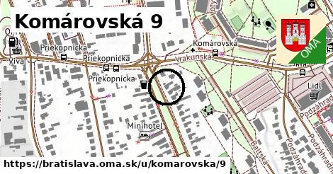 Komárovská 9, Bratislava