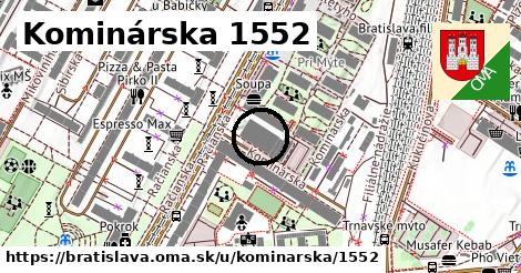 Kominárska 1552, Bratislava