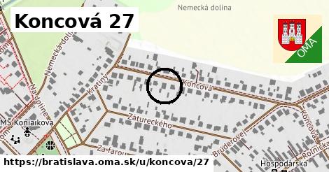 Koncová 27, Bratislava
