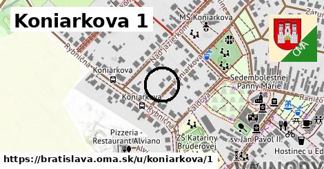 Koniarkova 1, Bratislava