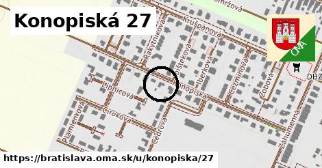 Konopiská 27, Bratislava