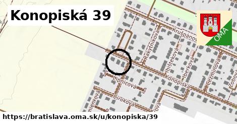 Konopiská 39, Bratislava