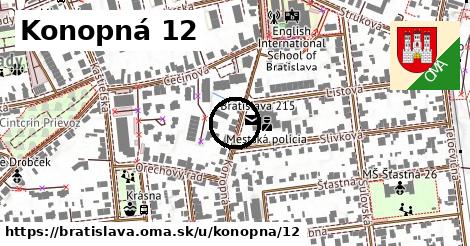 Konopná 12, Bratislava