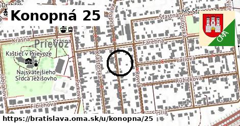 Konopná 25, Bratislava