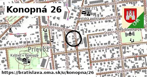 Konopná 26, Bratislava