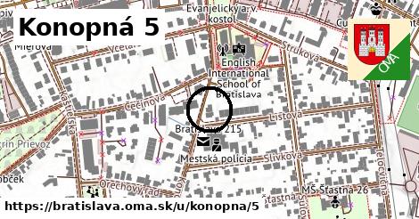 Konopná 5, Bratislava