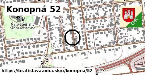 Konopná 52, Bratislava