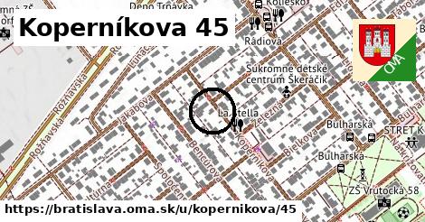 Koperníkova 45, Bratislava