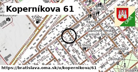 Koperníkova 61, Bratislava