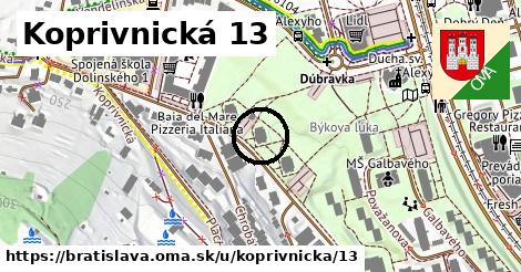 Koprivnická 13, Bratislava