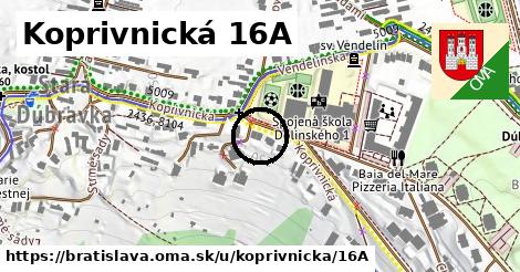 Koprivnická 16A, Bratislava