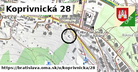 Koprivnická 28, Bratislava
