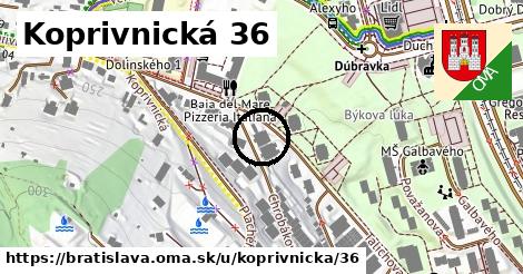 Koprivnická 36, Bratislava