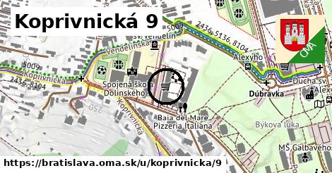 Koprivnická 9, Bratislava