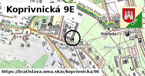 Koprivnická 9E, Bratislava