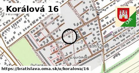 Korálová 16, Bratislava