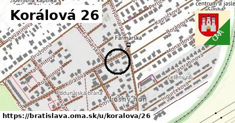 Korálová 26, Bratislava