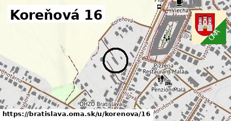 Koreňová 16, Bratislava