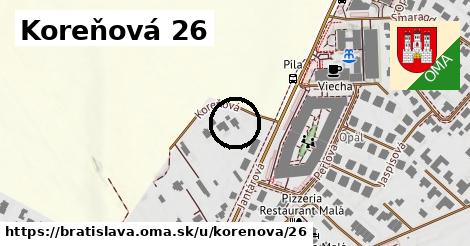 Koreňová 26, Bratislava