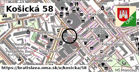 Košická 58, Bratislava
