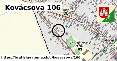 Kovácsova 106, Bratislava