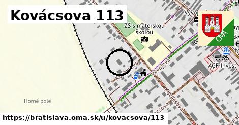 Kovácsova 113, Bratislava