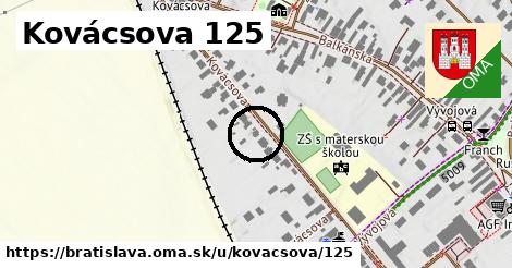 Kovácsova 125, Bratislava