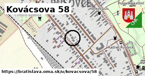 Kovácsova 58, Bratislava