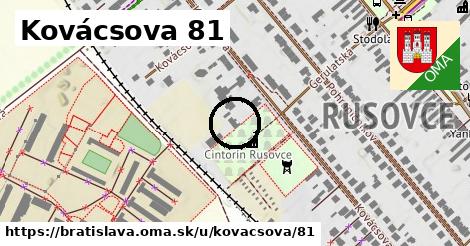 Kovácsova 81, Bratislava